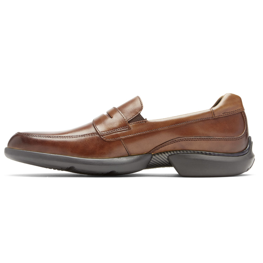 Rockport Loafers Herre Brune - Total Motion Advance Penny - TLWK60148